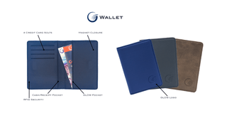 GLOW Wallet - Genuine Leather - BuyGlowStore